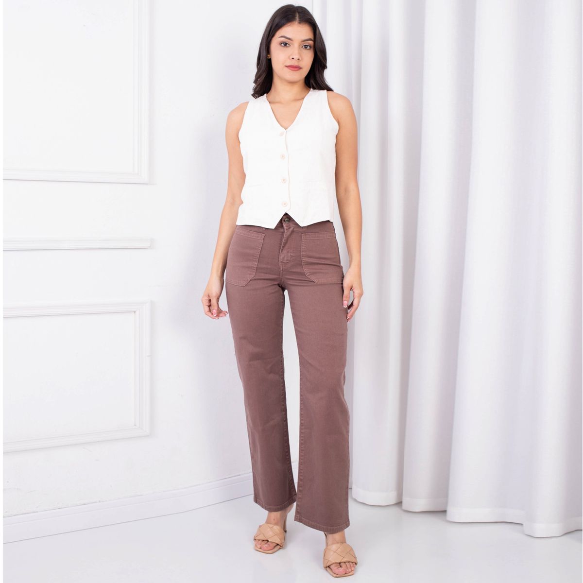 JAROLA - Pantalón Bull Denim Jarola Sandra