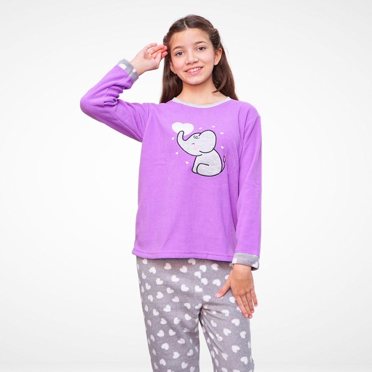 GENERICO - Pijama Cute Elephant Micropolar - Inga Pijamas