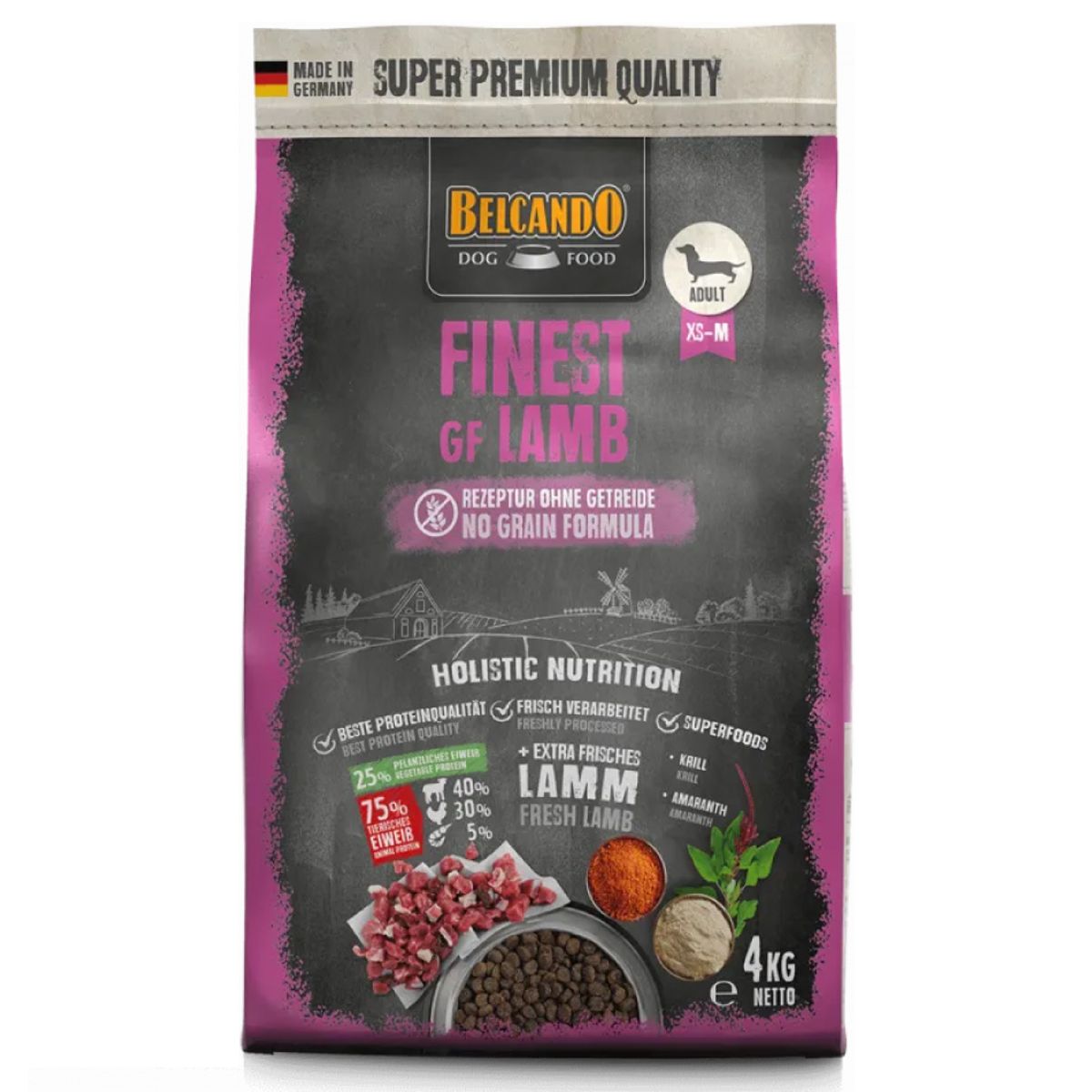 BELCANDO - Belcando Finest GF Lamb 4 kg