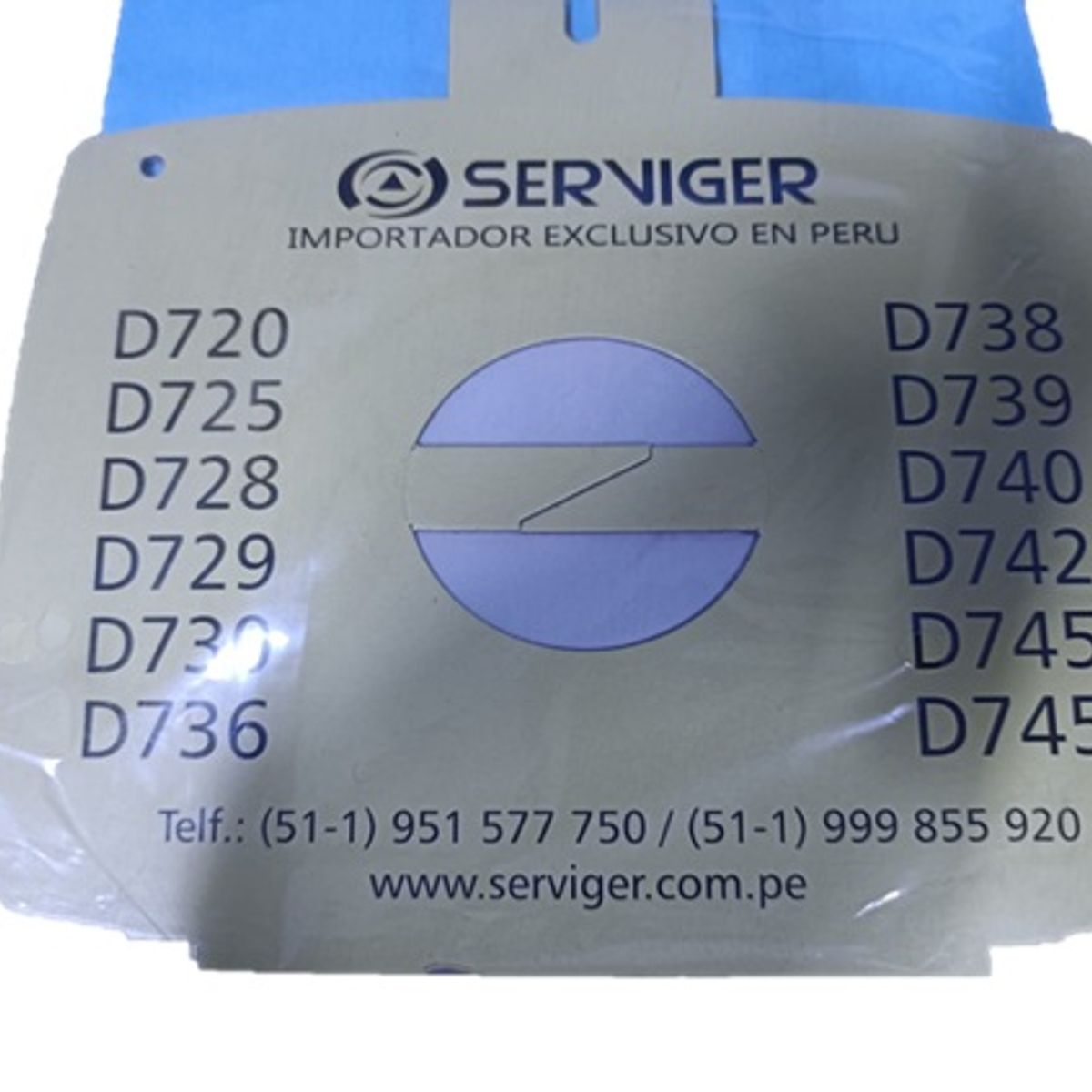 GENERICO - Pack de Bolsas Para Aspiradora D742