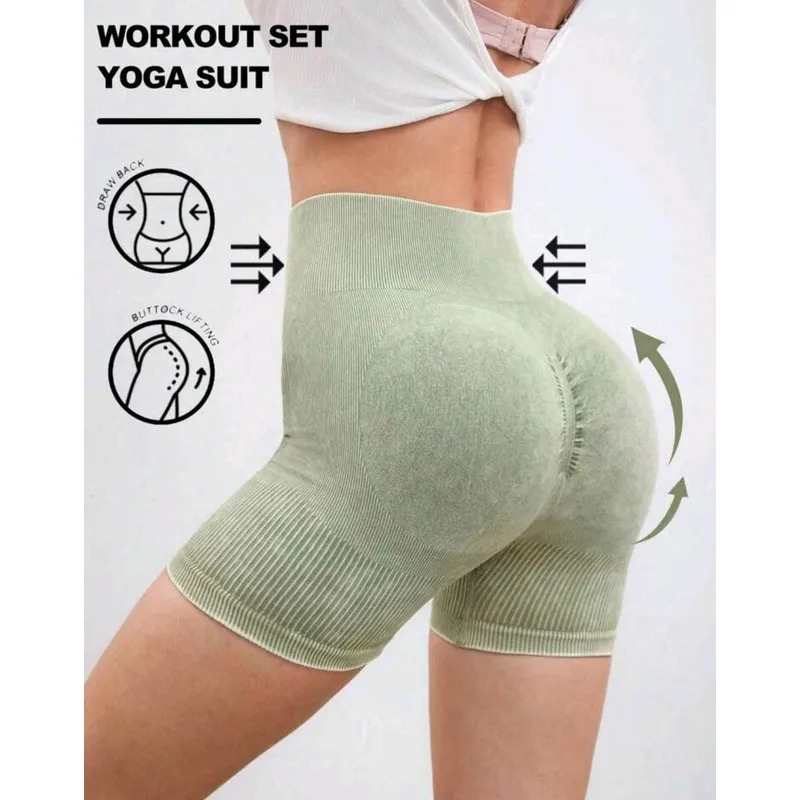 GENERICO - SHEIN Shorts deportivos a rayas