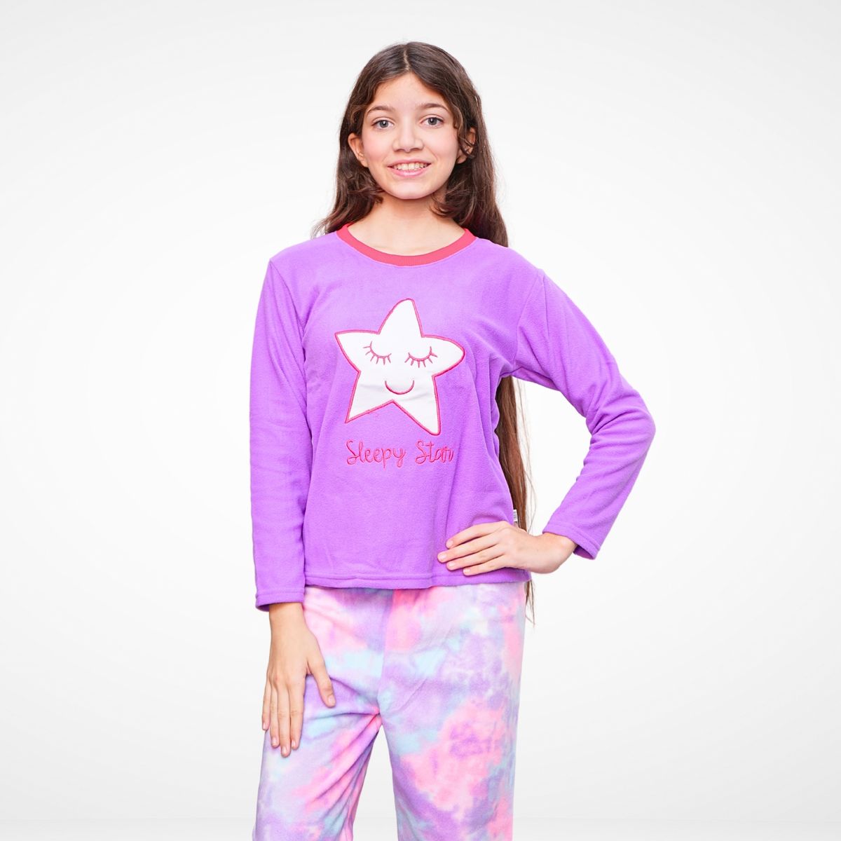 GENERICO - Pijama Sleepy Star Micropolar - Inga Pijamas