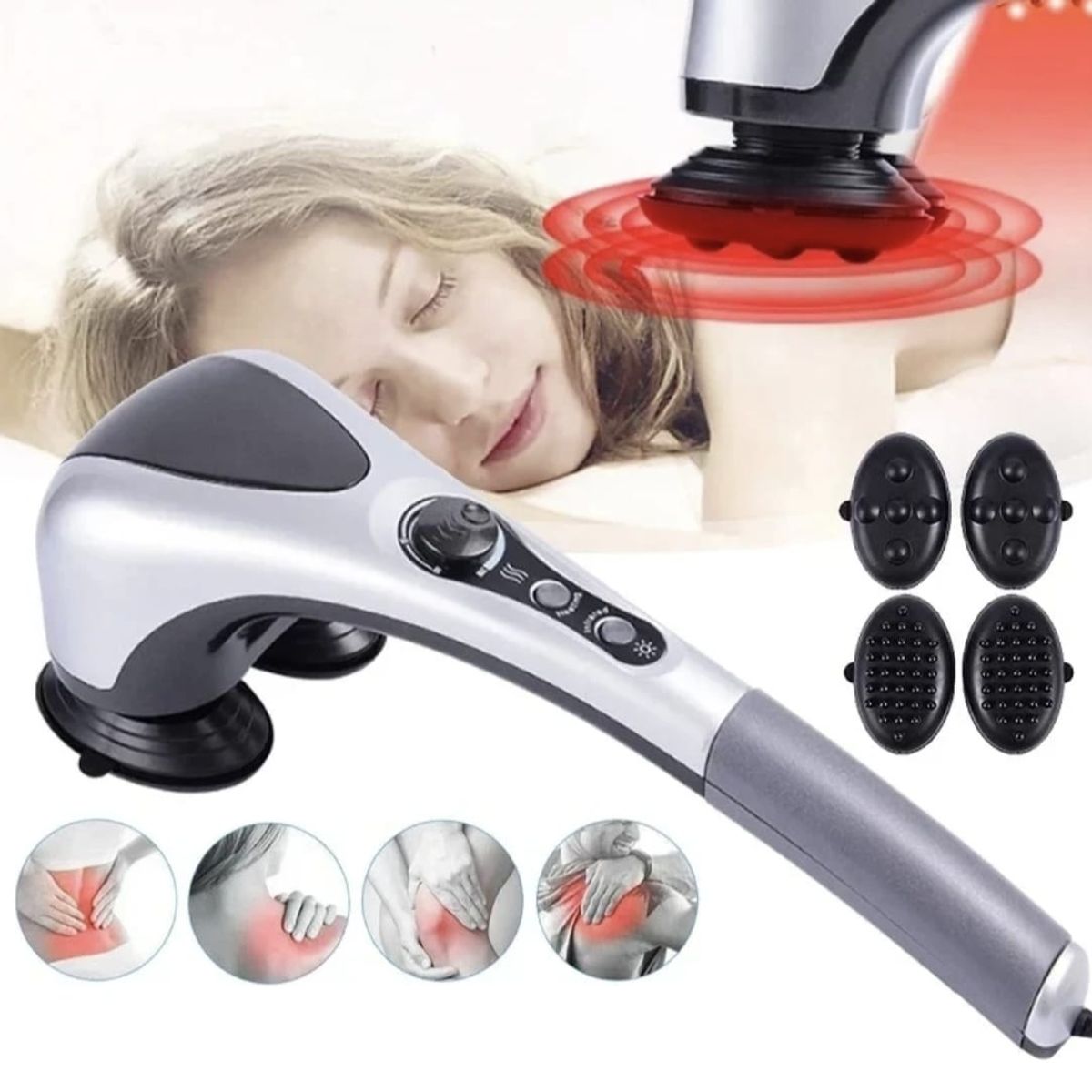 GENERICO - Masajeador Profesional con función de Infrarrojos y potencia Graduable