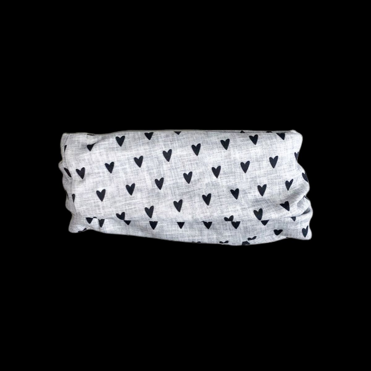 CHILLAX - Cuellito reversible Chillax Hearts on grey para niños