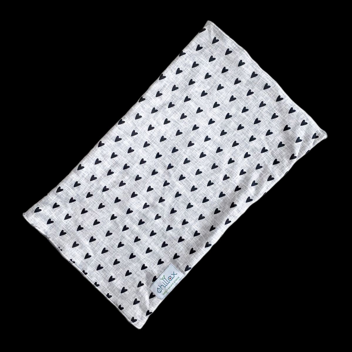 CHILLAX - Cuellito reversible Chillax Hearts on grey para niños