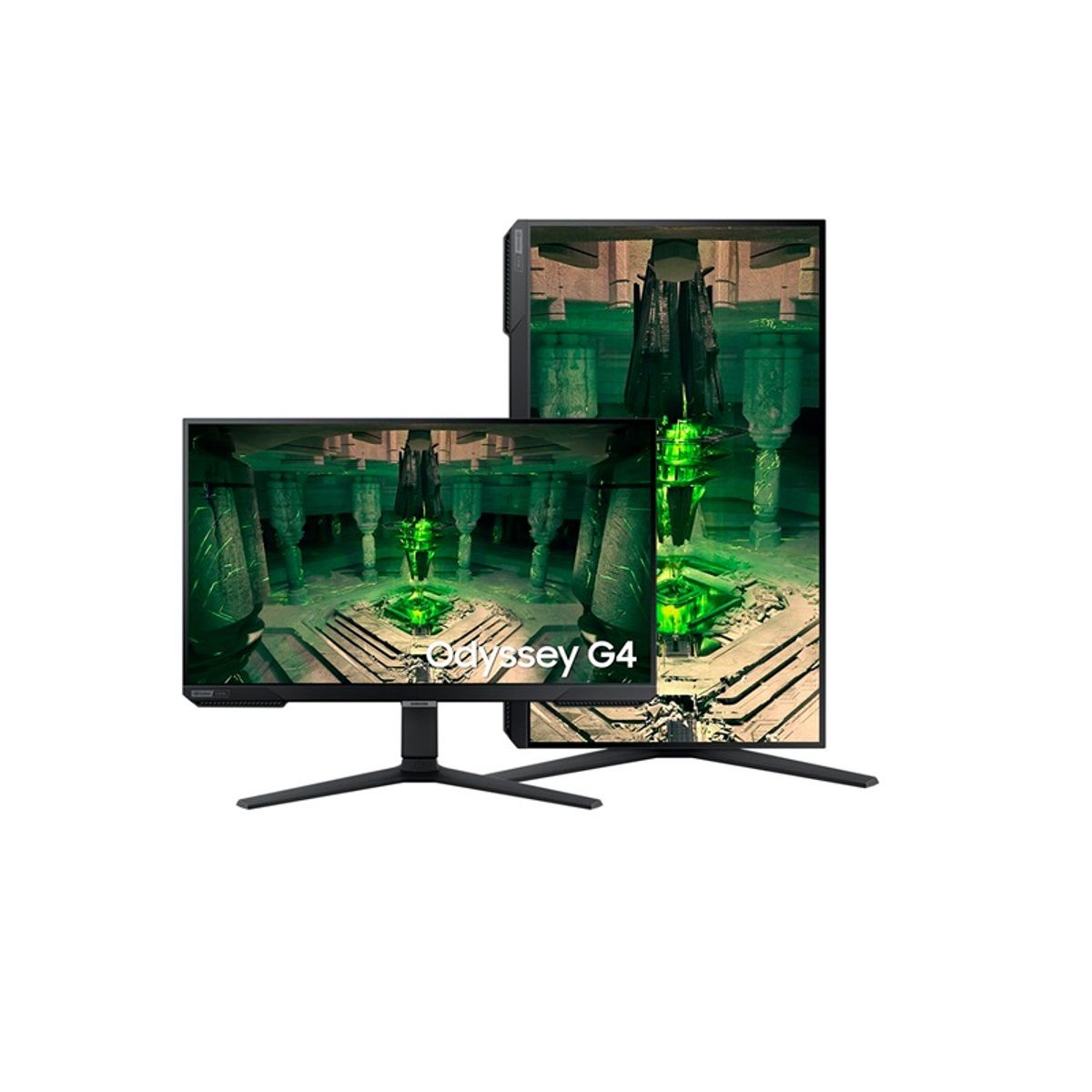 SAMSUNG - Monitor Samsung Gaming LED ODYSSEY G4 de 27 LS27BG402ENXGO IPS HDMI FreeSync