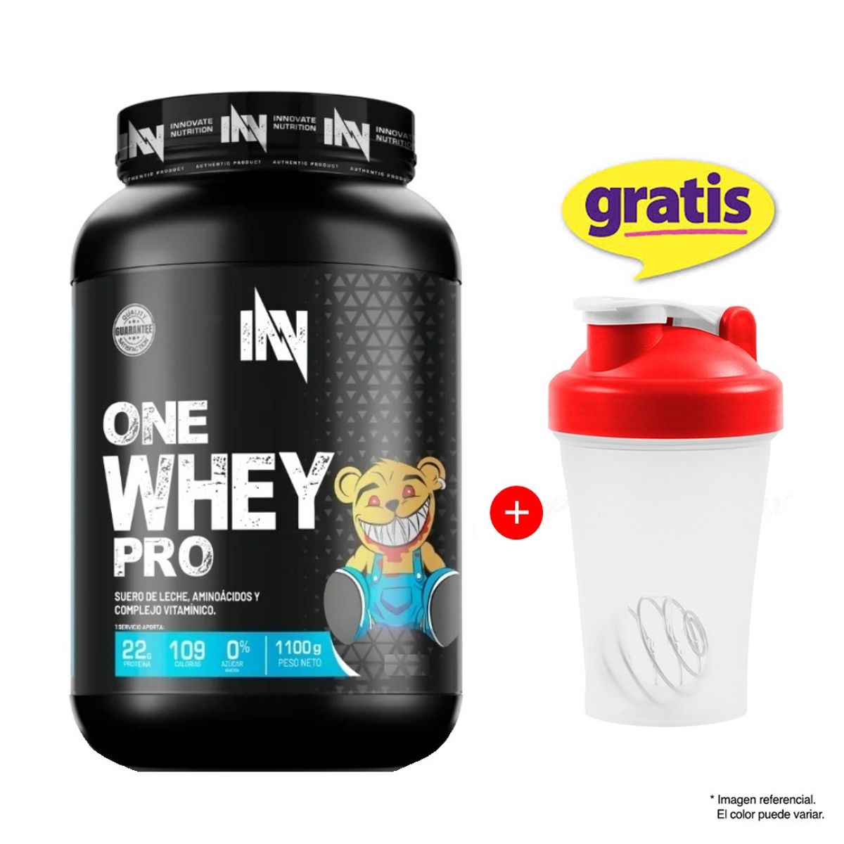 INN INNOVATE NUTRITION - ONE WHEY PRO PROTEÍNA 1.1 KG CHOCOLATE