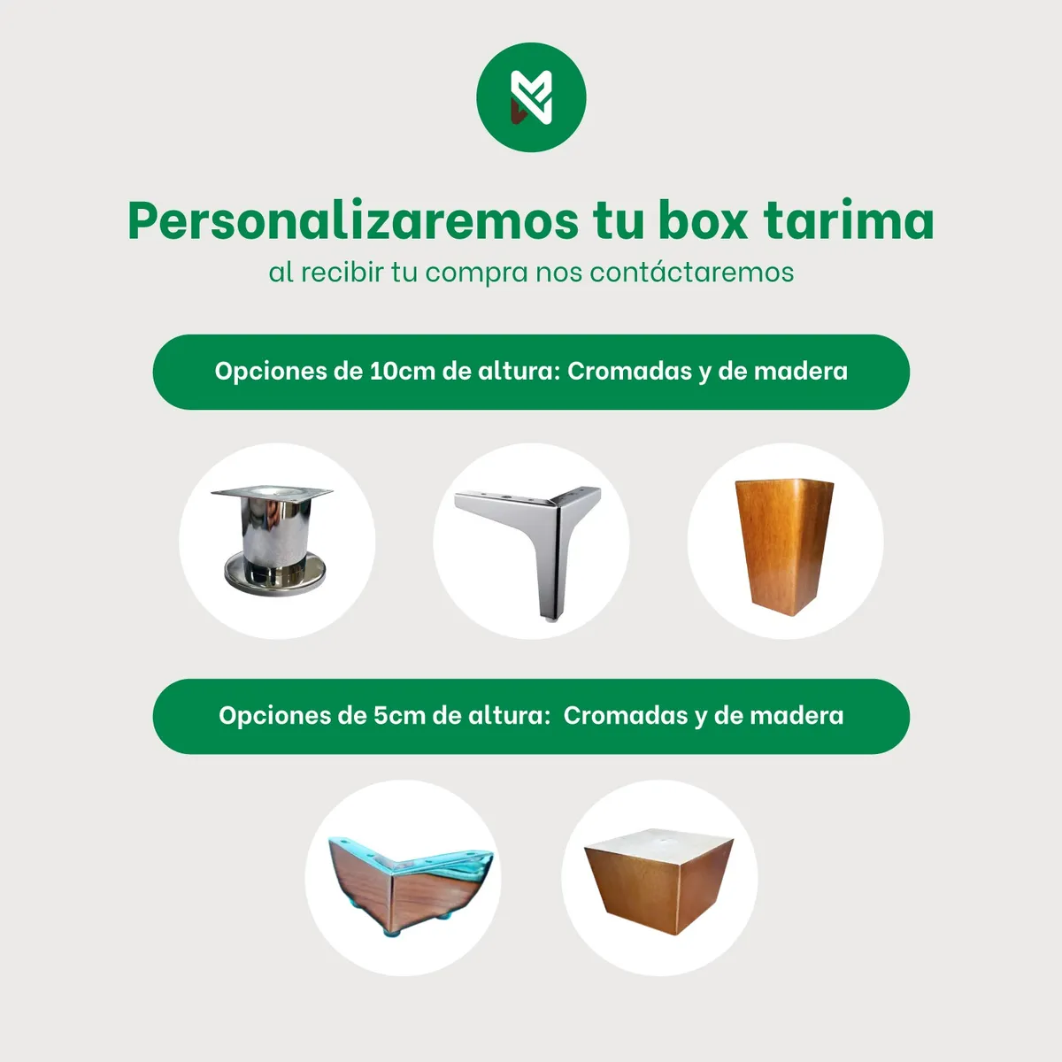 MUEBLES MACRUMO - Combo Cama tapizada Varsovia Marrón King + Colchon + Almohada
