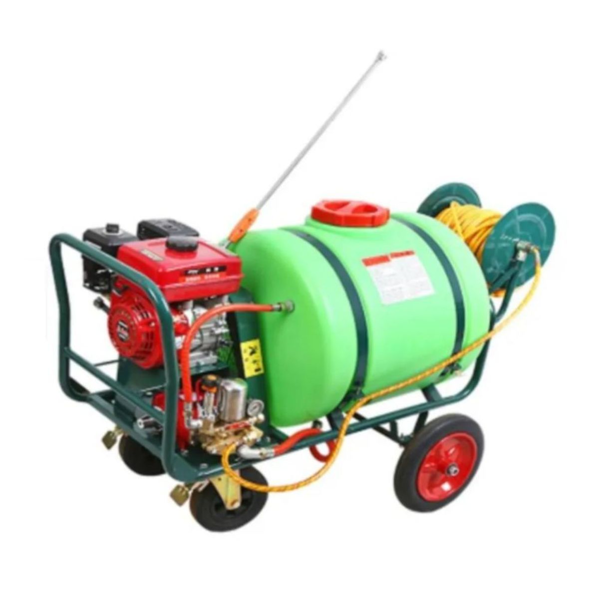 GENERICO - Fumigador Pulverizador Motorizado 5.5 hp Verde 150 Litros