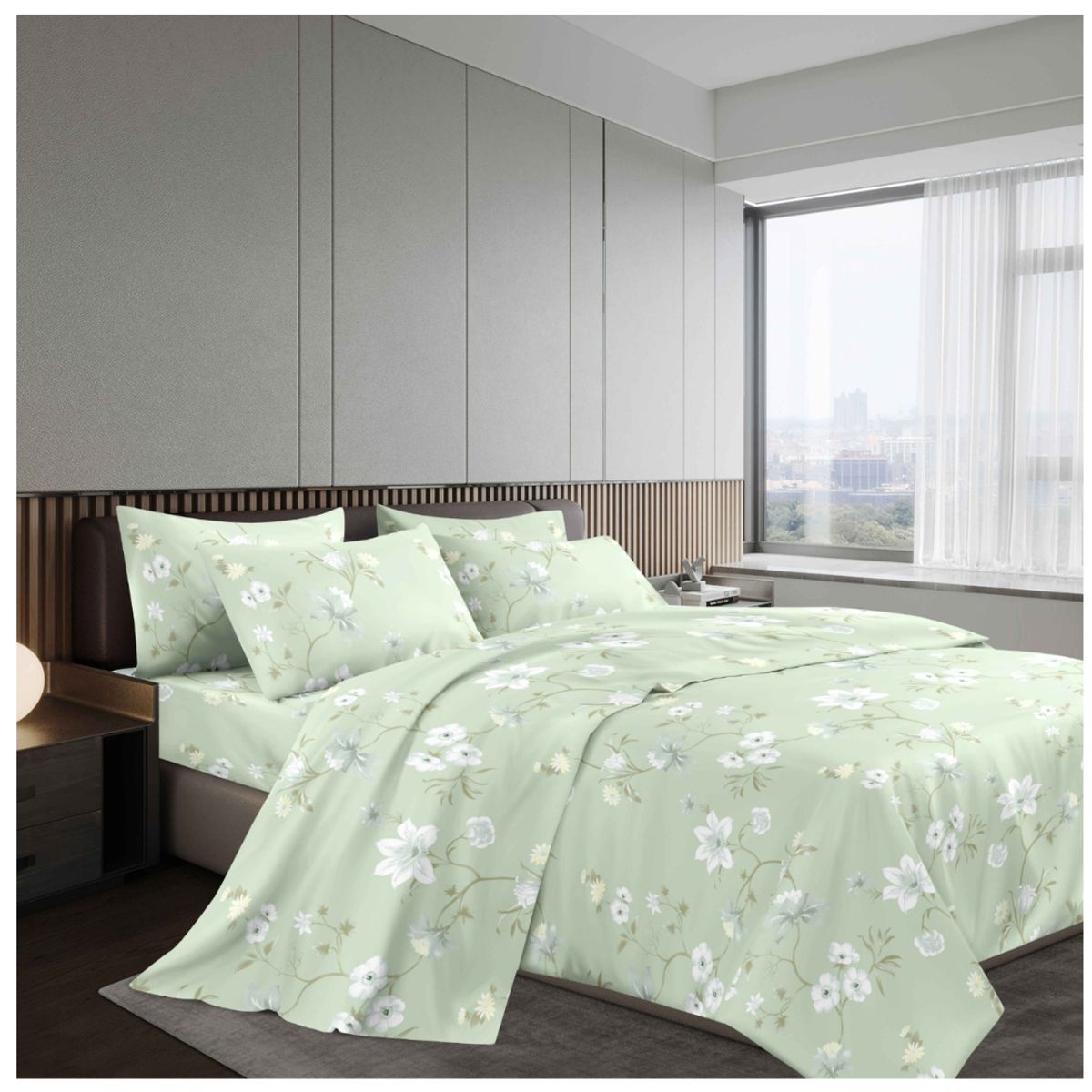 GOLDSUN - JUEGO DE SÁBANAS DE 2 PLAZAS GOLDSUN