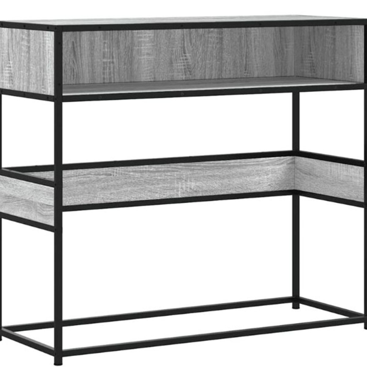 STARHOME - Arrimo Recibidor Consola Sairu Gris 110 cm