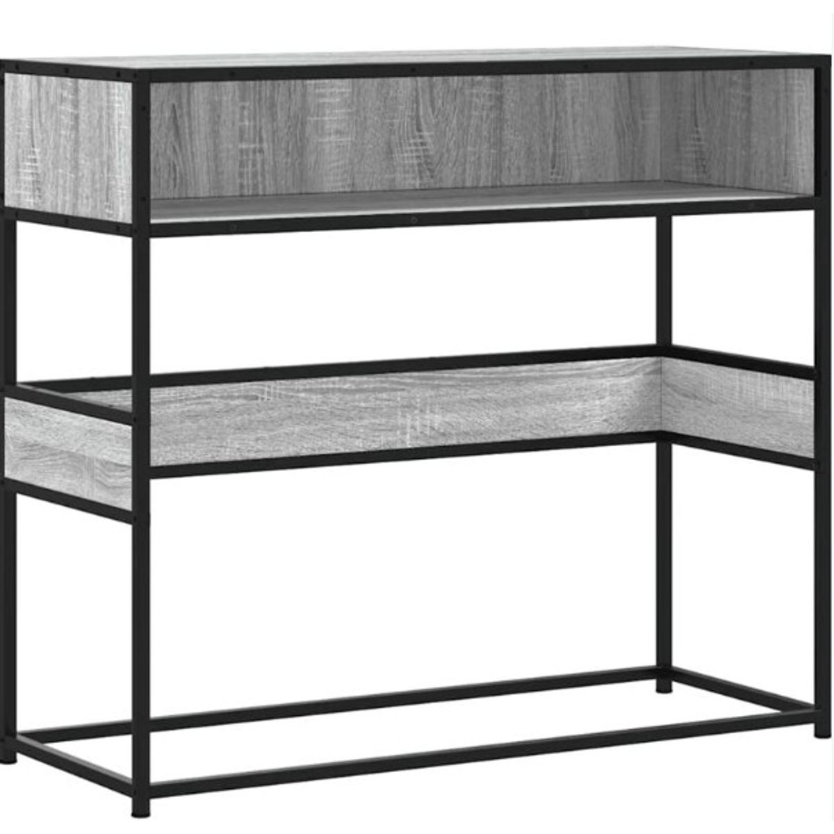 STARHOME - Arrimo Recibidor Consola Sairu Gris 110 cm