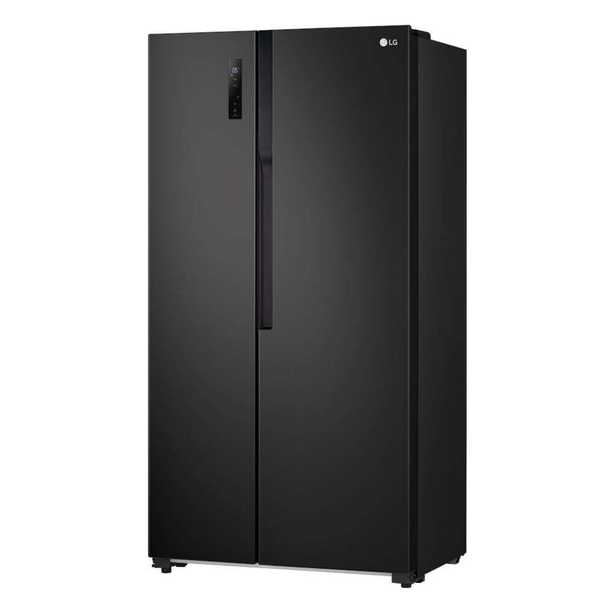LG - Refrigeradora 509L Multi Air Flow Side By Side Negro LG GS51MPD