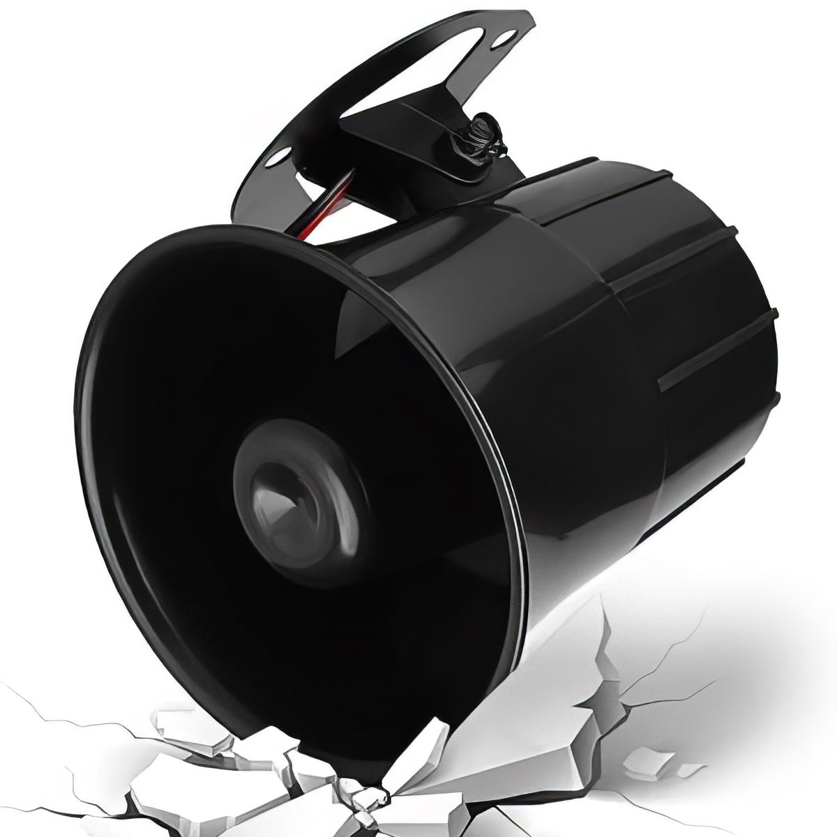 GENERICO - Sirena de 6 Tonos 12V 40w Universal