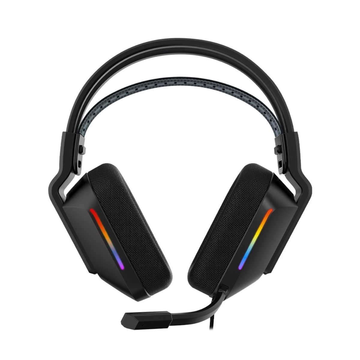 MICRONICS - Audífonos Gamer Micronics Matrix MIC-HG808 RGB con Micrófono USB