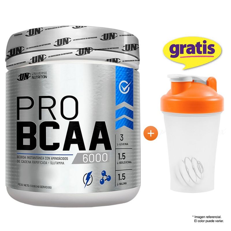 UNIVERSE NUTRITION - PRO BCAA 6000 500GR UNIVERSE NUTRITION CITRUS PUNCH