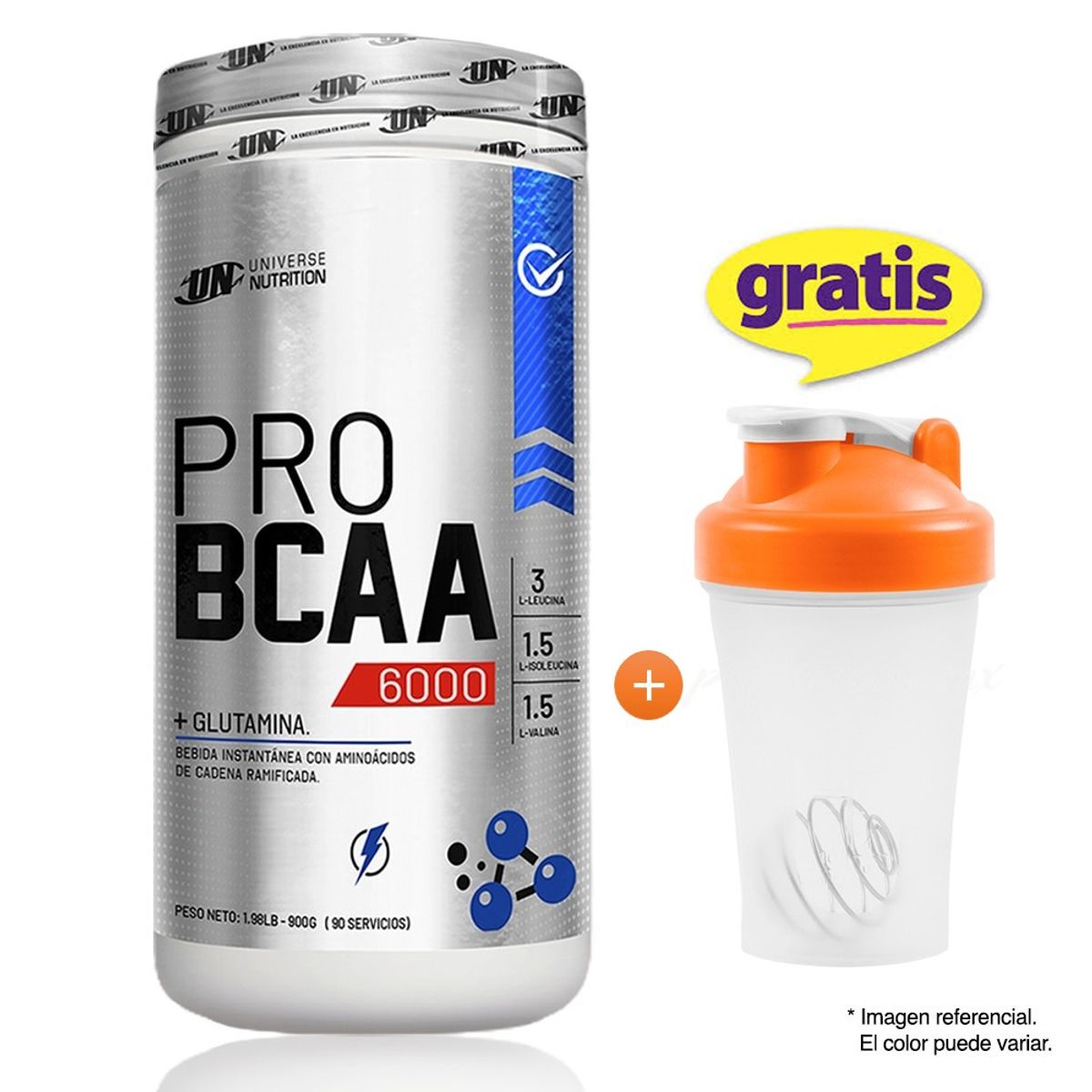 UNIVERSE NUTRITION - PRO BCAA 6000 1KG UNIVERSE NUTRITION CITRUS PUNCH