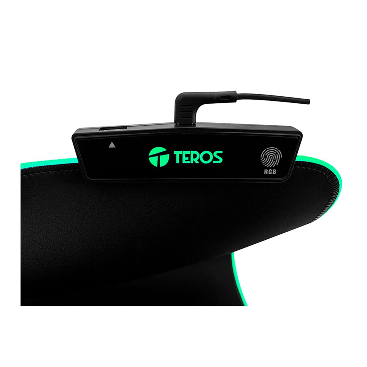 TEROS - MousePad Gamer RGB Teros TE-3013G Acabado Elegante