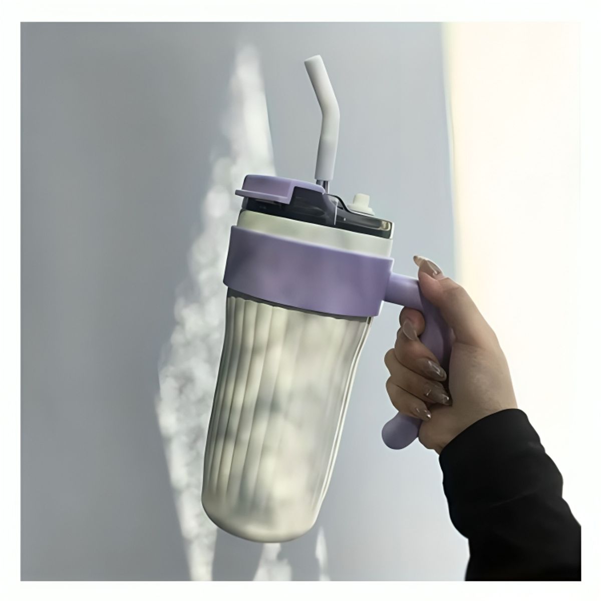 GENERICO - Termo Tomatodo Doble Pico Taza de Acero Inoxidable 304 de 860 ml