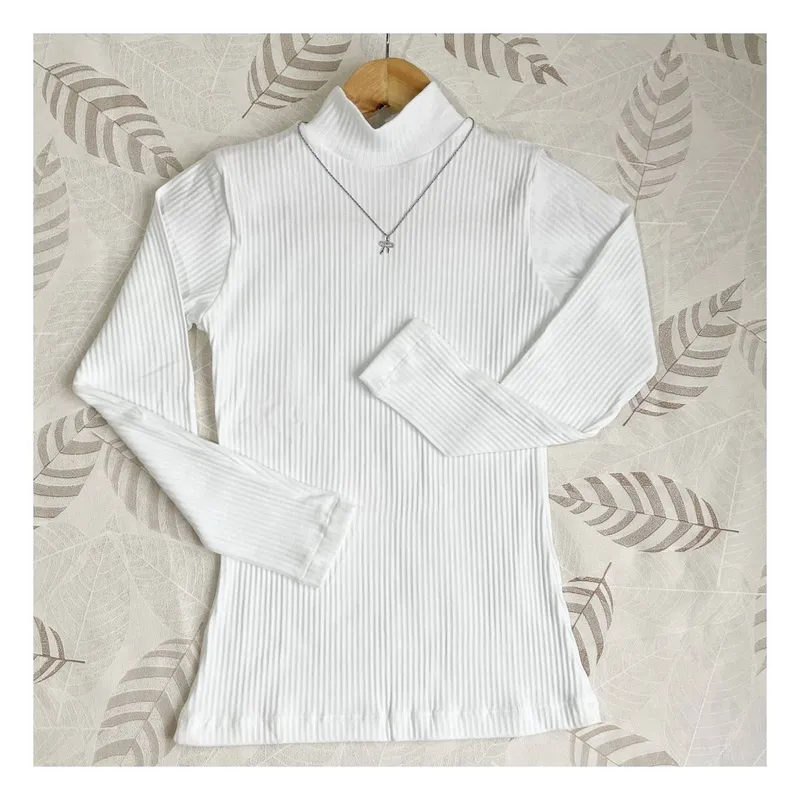 RYBIU IMPORT - Cafarena Cuello Alto Manga Larga Mujer