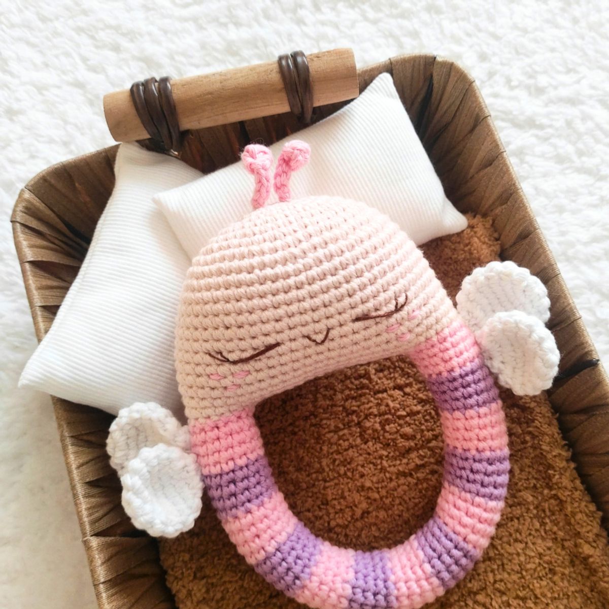 BE CRAFTY - Maxi Sonaja Mariposa Brisa Suave - Algodón Hipoalergénico