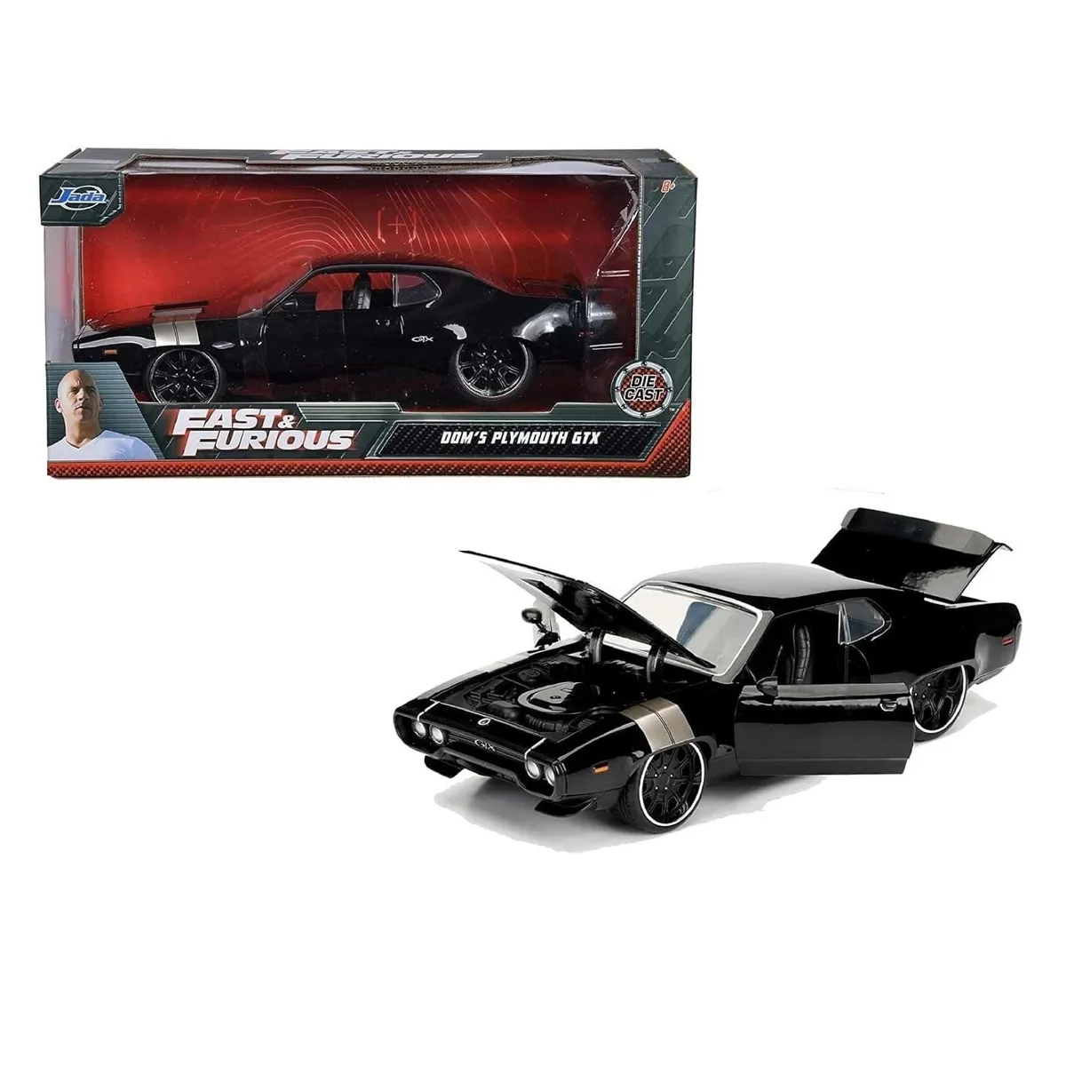 JADA TOYS - AUTO COLECCION Plymouth Gtx Rapidos Y Furiosos