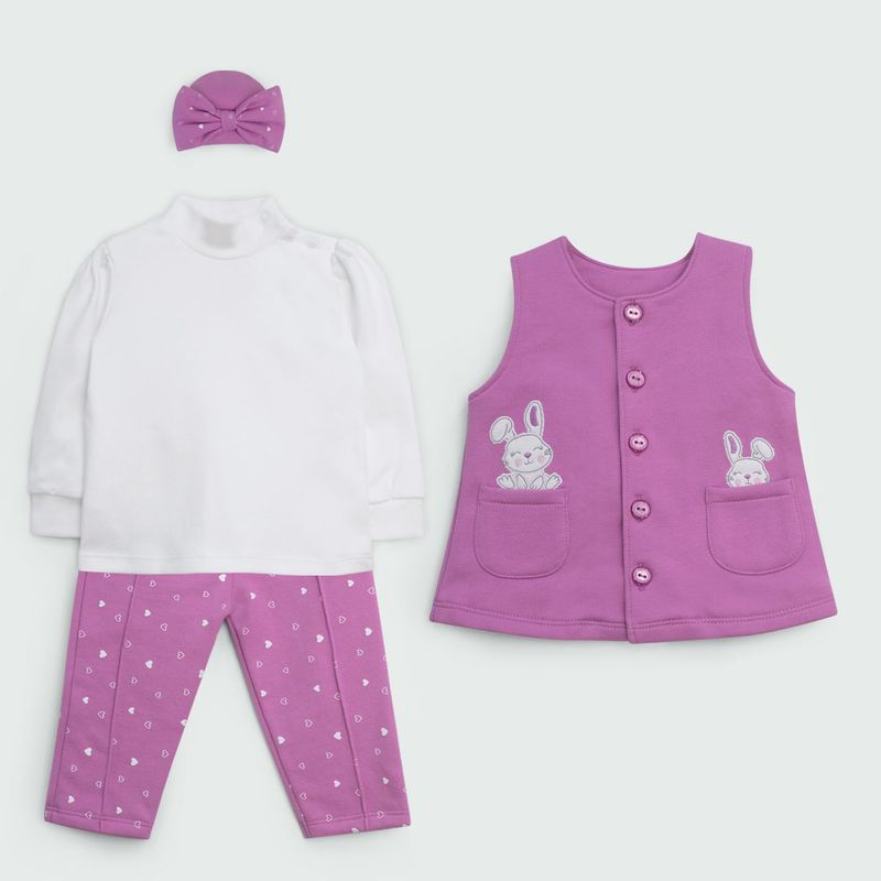 KUKULI - AJUAR CONEJITA M/L BEBITA 5018