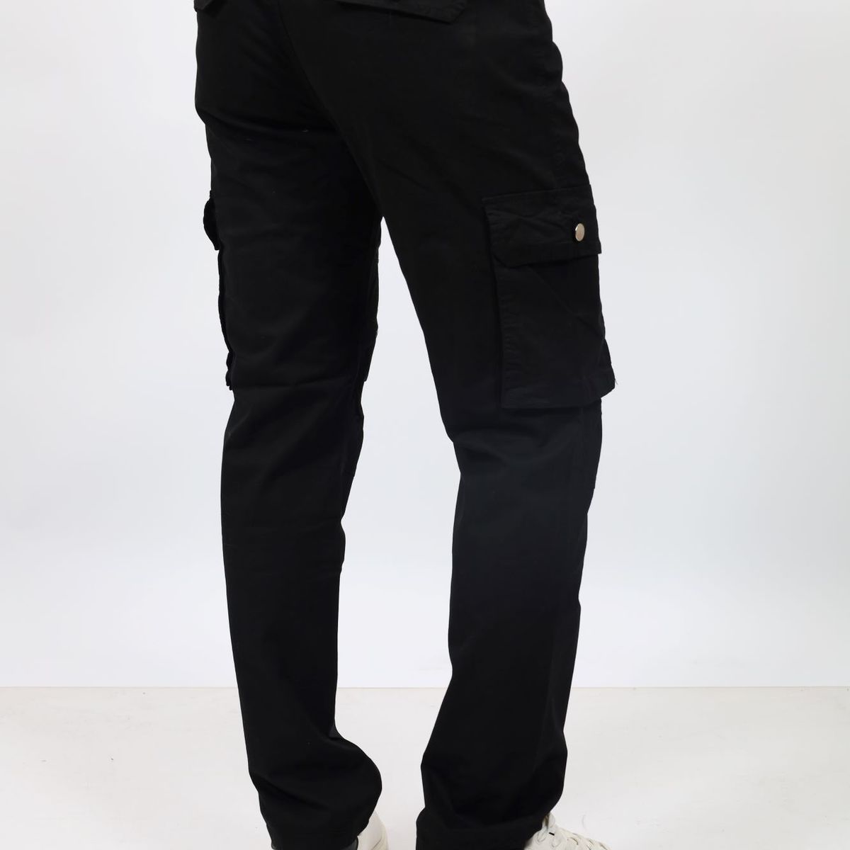 QH - Pantalón Cargo Hombre  Tela Paper Touch