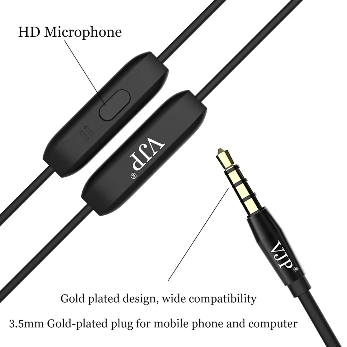 GENERICO - Audífonos con Cable excelente Sonido con Bajos y Micrófono