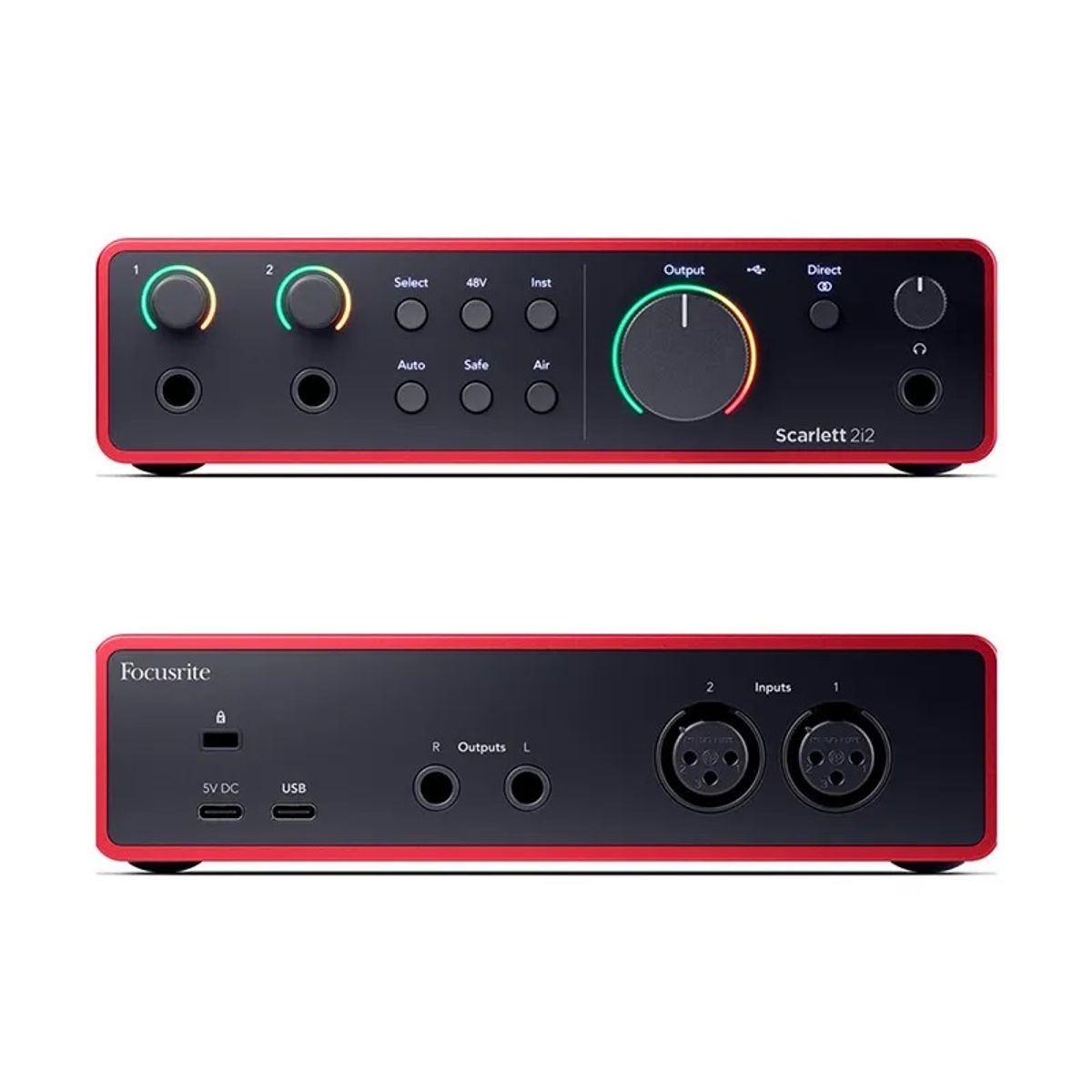 FOCUSRITE - 2i2 Studio 4ta Gen Focusrite - Scarlett Pack de grabación