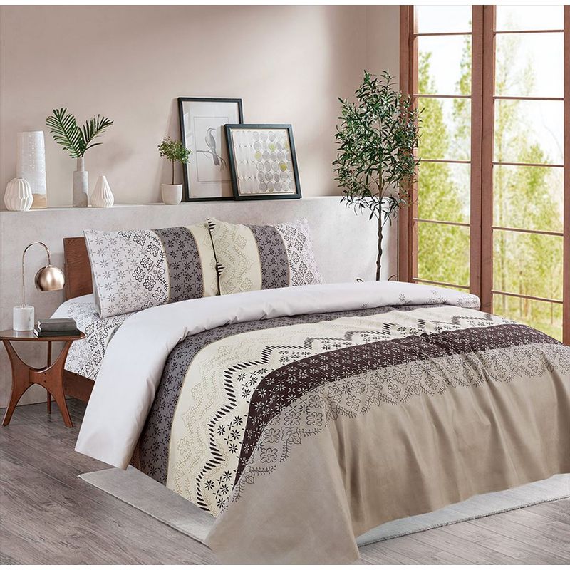 CASATEX - Juego de Sábanas Estampada 3000 Hilos Casatex - 2 PLZ