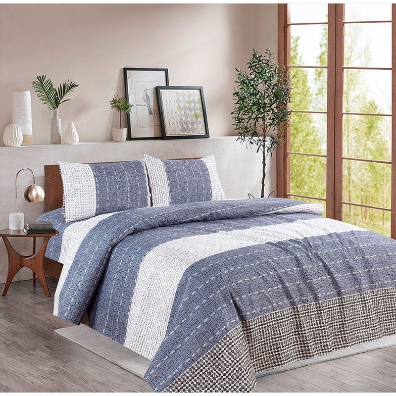 CASATEX - Juego de Sábanas Estampada 3000 Hilos Casatex - 2 PLZ