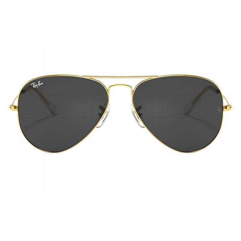 Lentes de Sol RB3025 Aviator Dorado Negro Polarizados RAY BAN
