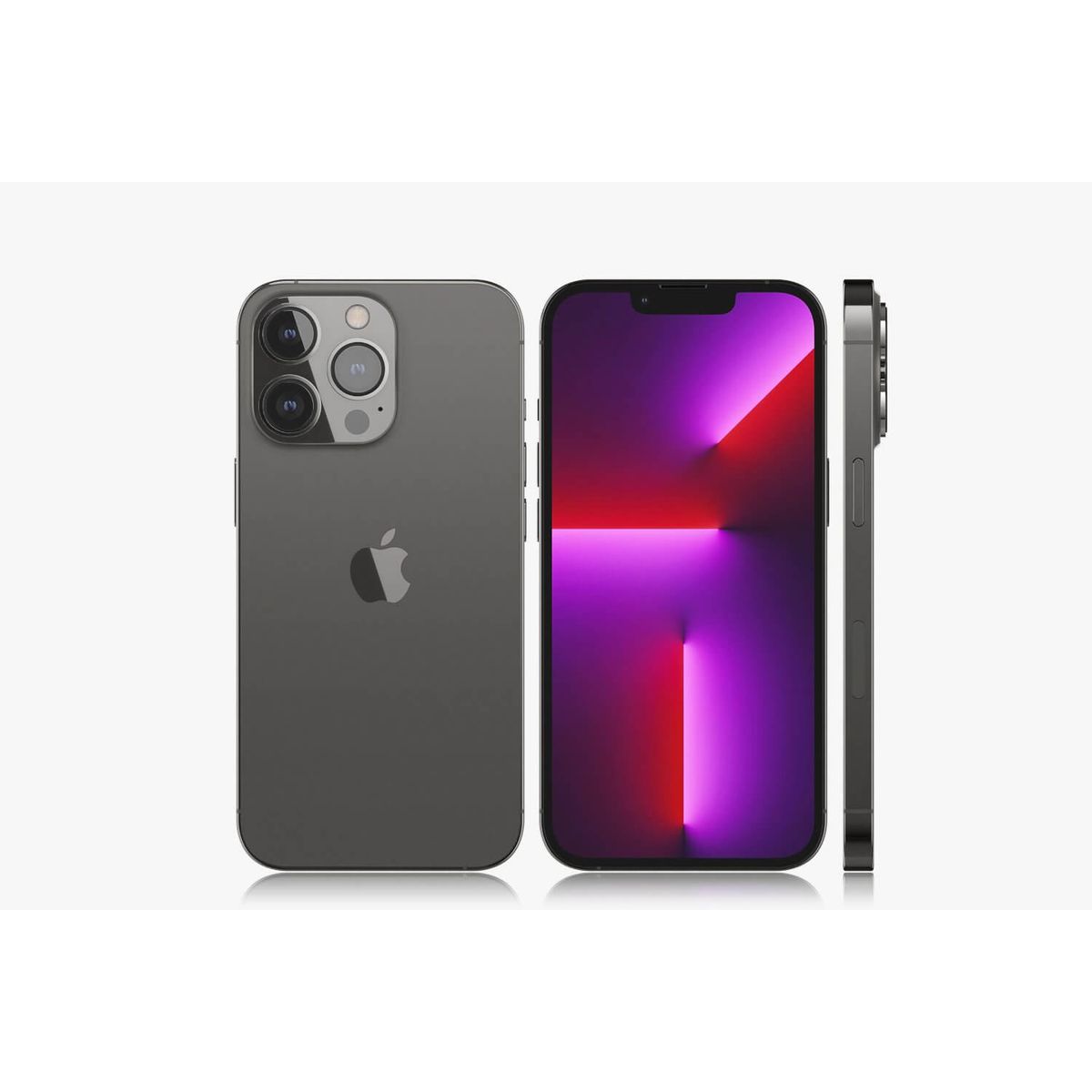 APPLE - iPhone 13 Pro, 128GB Leer descripción, ENTREGA INMEDIATA, Grafito, Reacondicionado