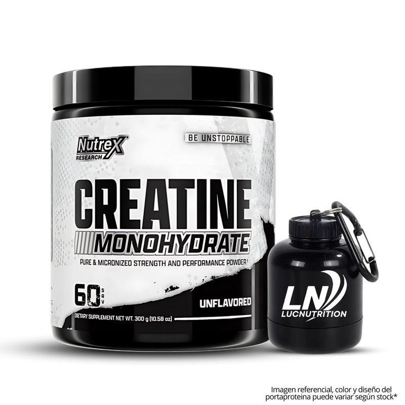 NUTREX RESEARCH - Creatina Nutrex Research 300 g micronizada + portaproteina
