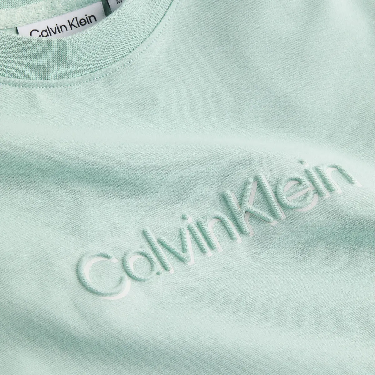 CALVIN KLEIN - CAMISETA SHADOW EMBOSSED LOGO T-SHIRT