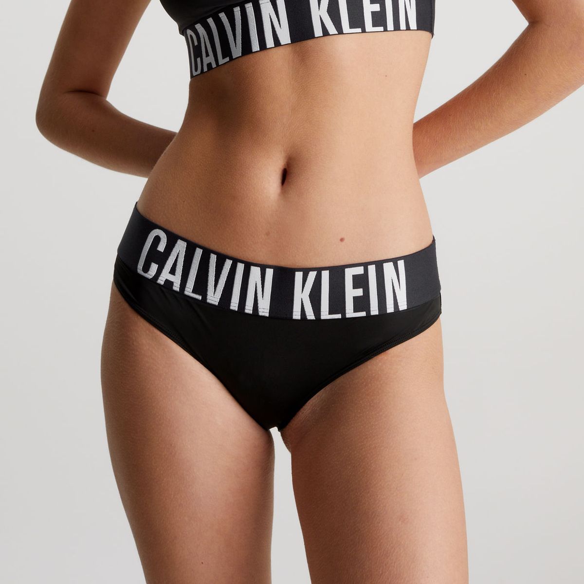 CALVIN KLEIN - PANTY MICRO/LACE BAND - THONG