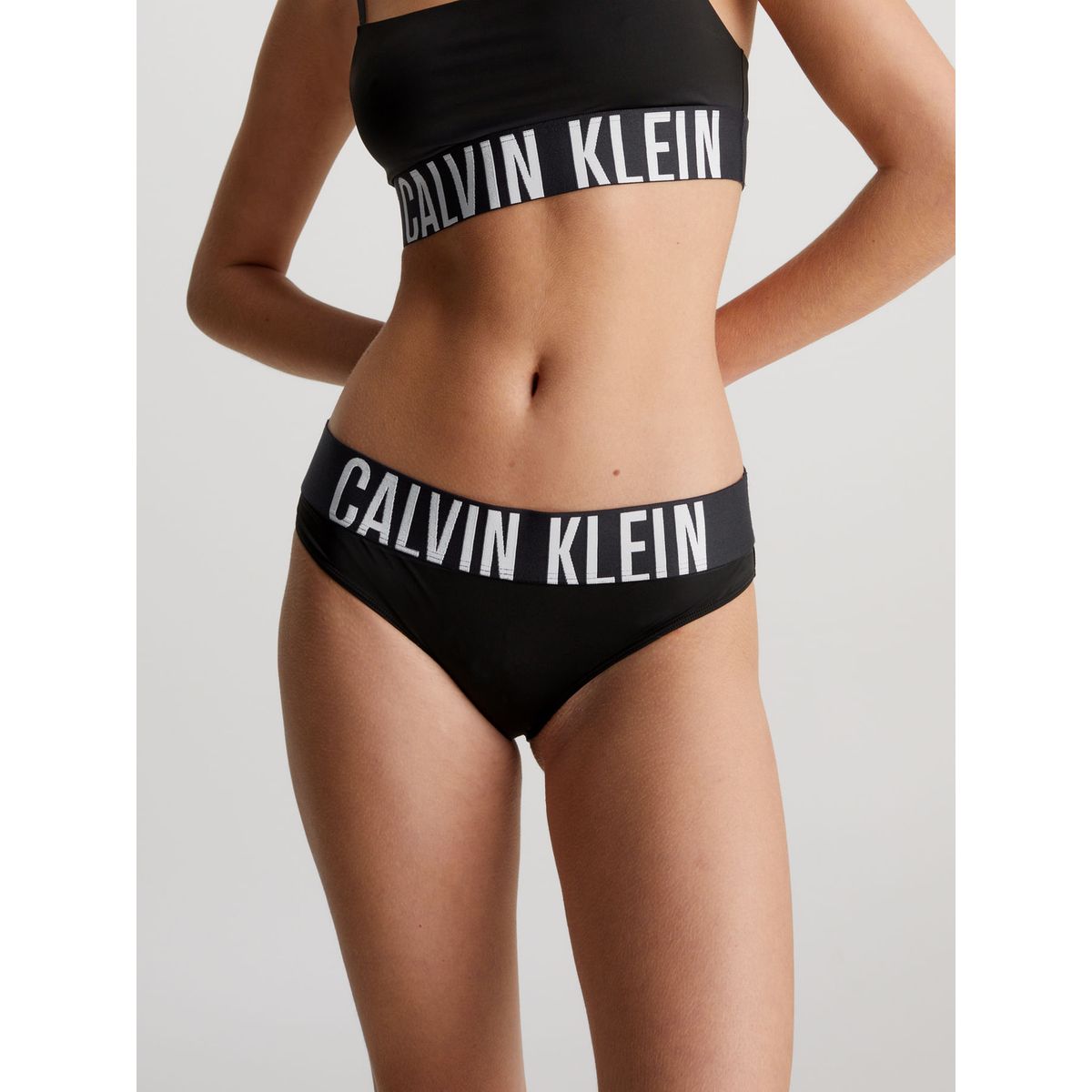 CALVIN KLEIN - PANTY MICRO/LACE BAND - THONG