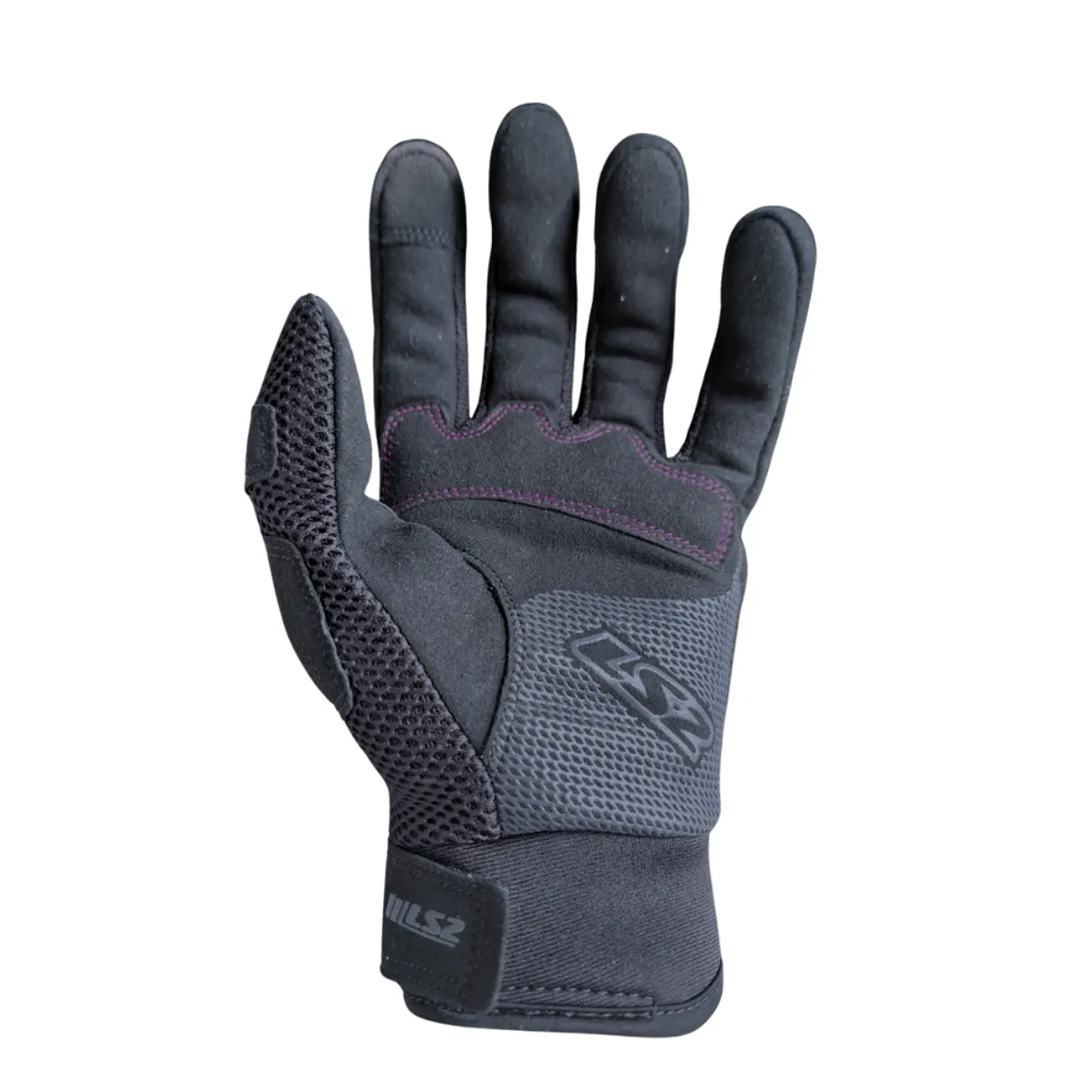 LS2 - Guante Para Motociclista LS2 Ray Negro Talla M