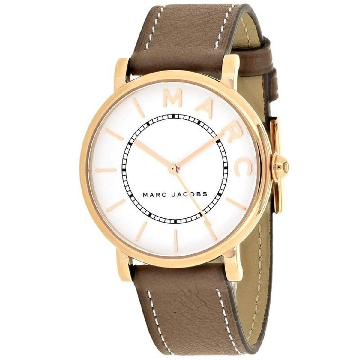 MARC JACOBS - Reloj Marc Jacobs Classic MJ1533 Cafe De Cuero Piel Para Mujer