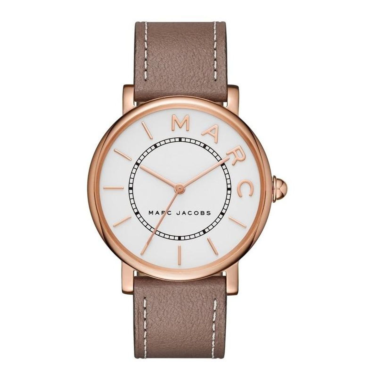 MARC JACOBS - Reloj Marc Jacobs Classic MJ1533 Cafe De Cuero Piel Para Mujer