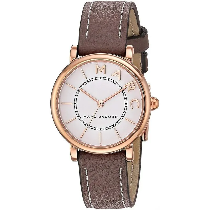 MARC JACOBS - Reloj Marc Jacobs Classic MJ1538 Cafe De Cuero Piel Para Mujer