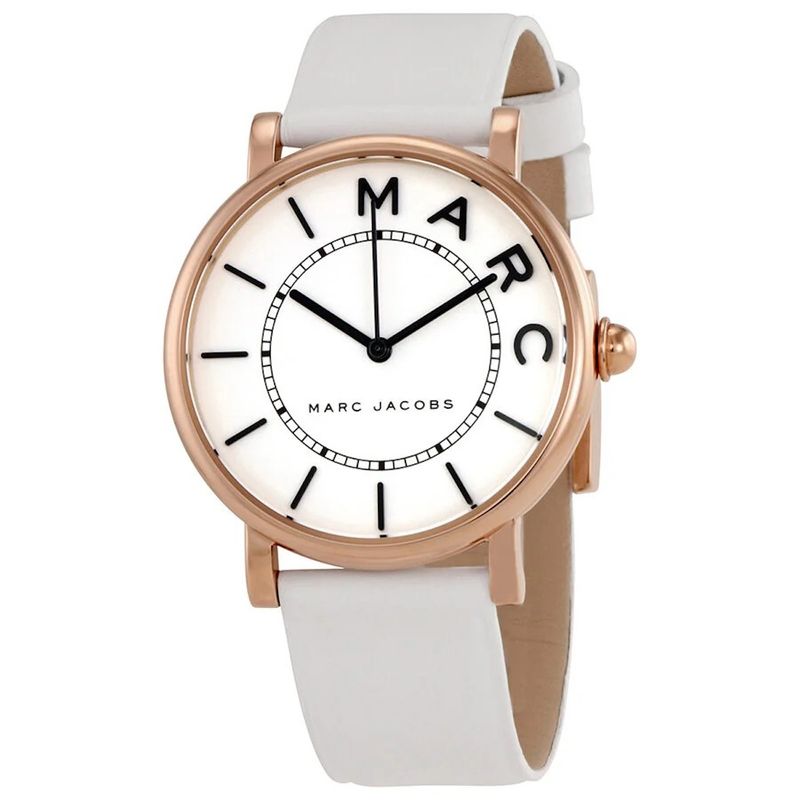 MARC JACOBS - Reloj Marc Jacobs Classic MJ1561 Blanco De Cuero Piel Para Mujer