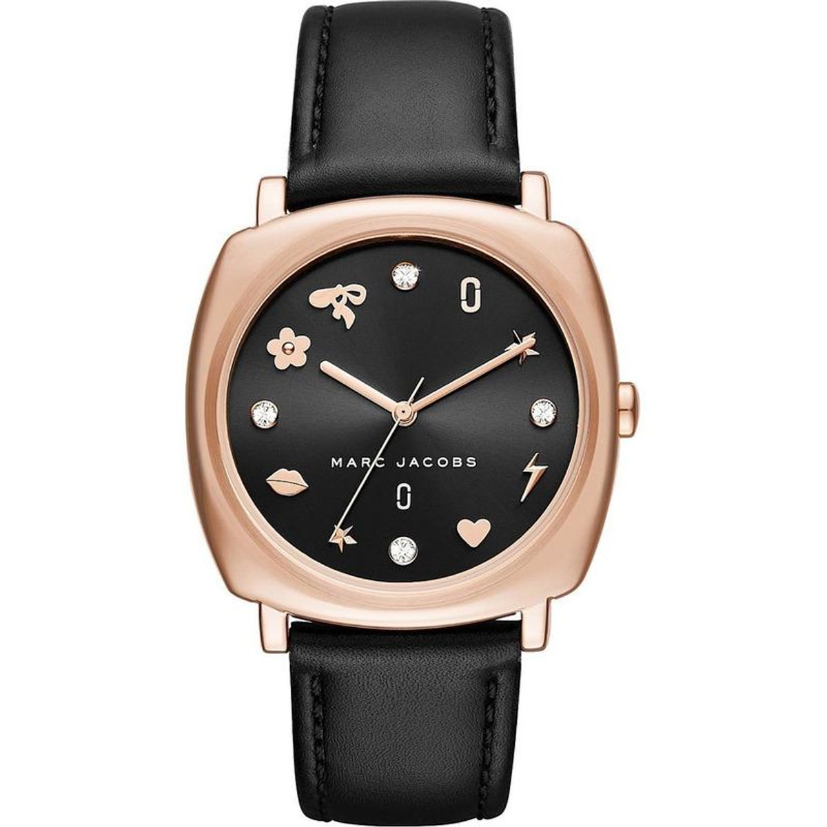 MARC JACOBS - Reloj Marc Jacobs Classic MJ1565 Negro De Cuero Piel Para Mujer