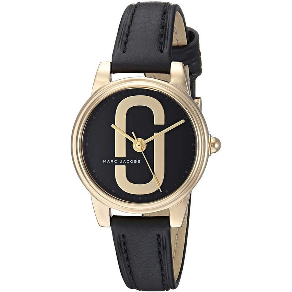 MARC JACOBS - Reloj Marc Jacobs Classic MJ1580 Negro De Cuero Piel Para Mujer