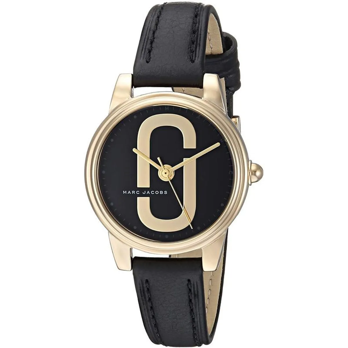 MARC JACOBS - Reloj Marc Jacobs Classic MJ1580 Negro De Cuero Piel Para Mujer