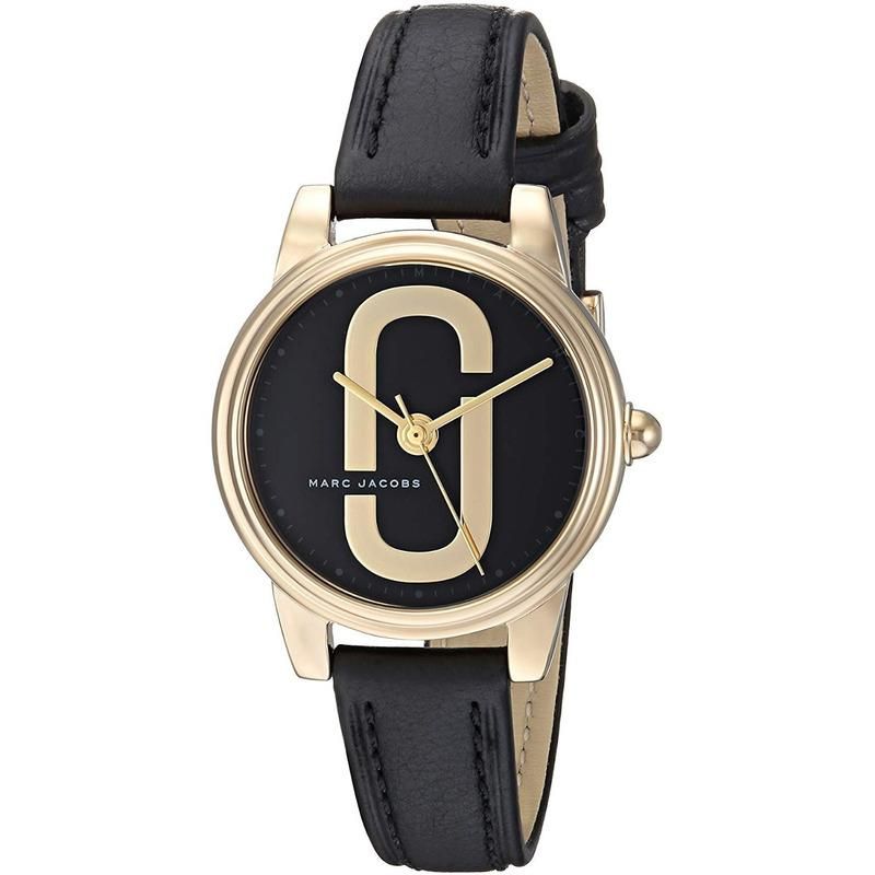 MARC JACOBS - Reloj Marc Jacobs Classic MJ1580 Negro De Cuero Piel Para Mujer