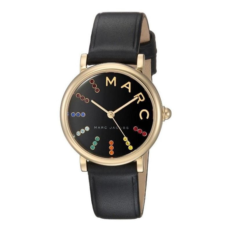 MARC JACOBS - Reloj Marc Jacobs Classic MJ1592 Negro De Cuero Piel Para Mujer