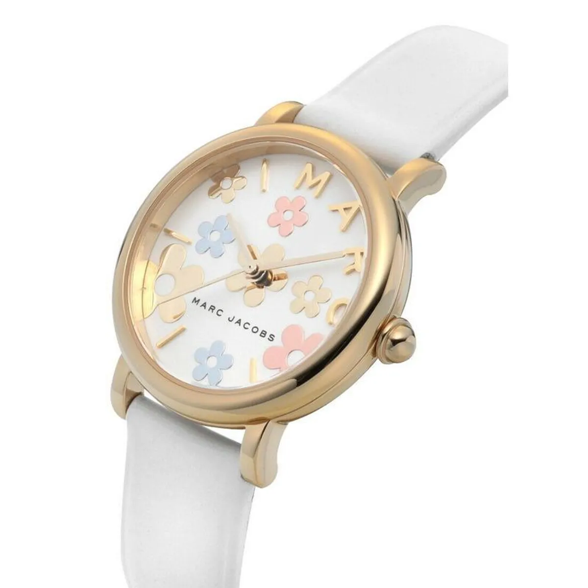 MARC JACOBS - Reloj Marc Jacobs Classic MJ1607 Blanco De Cuero Piel Para Mujer