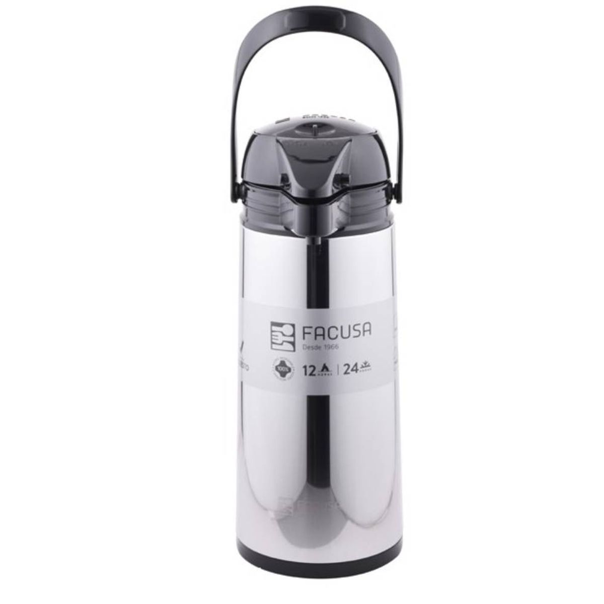 FACUSA - TERMO 1.9 LT SIFON A.C INOX BRILLANTE